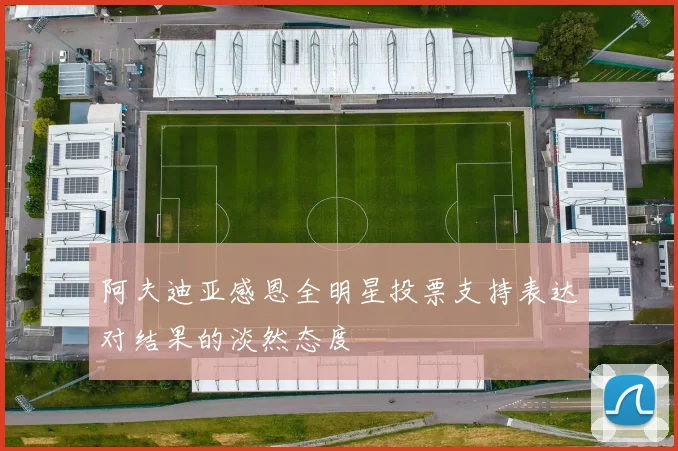 阿夫迪亚感恩全明星投票支持表达对结果的淡然态度